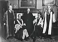 Provost Edward Gwynn with William Cosgrave and others, 1927