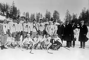 Toronto Varsity Blues men's ice hockey at the 1928 Winter Olympics.