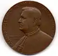 Golden Jubilee medal of Bishop Lillis, 1935