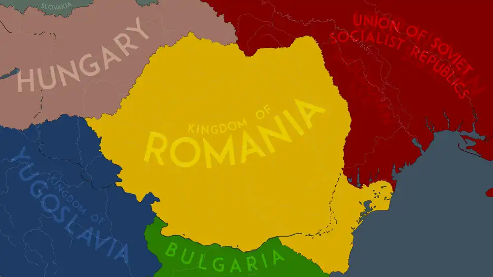 The Moldovan SSR after its establishment on 2 August 1940.