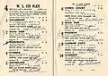 Starters and results of the 1948 W. S. Cox Plate showing the winner, Carbon Copy