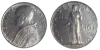 1951 Vatican City 10 lire.png