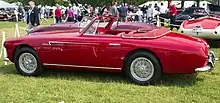 Drophead Coupé designed by Giovanni Michelotti for Bertone