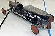 Oldest car at the 2023 2nd Annual Vintage Derby Car Show, piloted by Indianapolis, IN Champion David M. Knight in 1953