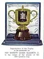 The 1954 SAJC Queens Cup trophy