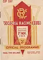 Front cover of the 1954 VRC Melbourne Cup racebook.