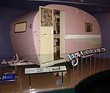 1956 Propert Trailaway Touring Caravan at the National Museum of Australia