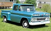 1961 Chevrolet Apache with a stepside bed