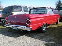 1962 Ford Falcon Ranchero (with after-market wheels)