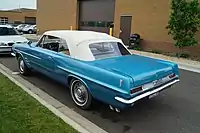 1963 Pontiac LeMans convertible (rear)