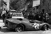 Starting number 224 at the Targa Florio on May 14, 1967