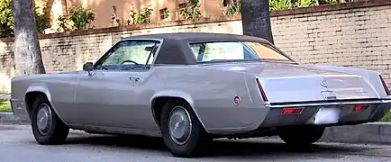 1970 Cadillac Eldorado (rear)