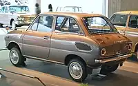 1967 Suzuki Fronte 360, the smallest Coke bottle design