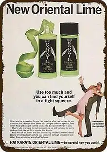 two bottles of pale green liquid with a woman hugging a man
