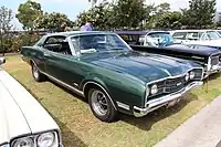 1969 Mercury Comet Sports Coupe (with non-standard wheels)