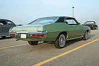 1972 Pontiac Le Mans hardtop coupe (rear)