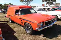 Holden Panel Van with Sandman option pack