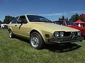 The Alfetta GT received a few different types of federalized bumpers; this is the 1976 version