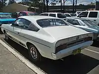 Chrysler VK Charger White Knight Special coupe in Arctic White