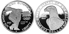 1983 silver dollar