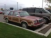 1985 Chrysler LeBaron Town & Country station wagon