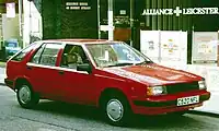 1985–87 Hyundai Pony 5-door (UK)