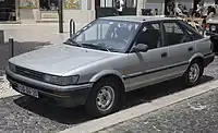 1988 Corolla 1.3 GL liftback (Portugal)
