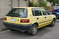 Pre-facelift Corolla SE 5-door (Australia)