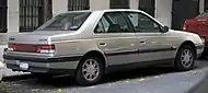 1991 American Peugeot 405 S (last year available, showing slightly altered rear end)
