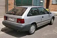 1991-1994 Hyundai Excel (X2) Sprint 3-door hatchback (Australia)