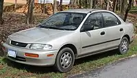 1995–1996 Mazda Protegé sedan (US)