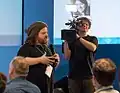 Ian Boldsworth introducing the ParaPod at QEDcon 2017