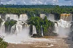 View of Iguazu Falls