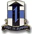 21st Theater Sustainment Command and 1st Support Brigade (Obsolete)"First in Support"