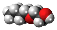 2-Butoxyethanol molecule