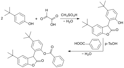 Antioxidants with 2-coumaranone structure