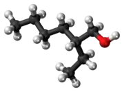 2-Ethylhexanol molecule