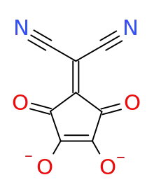 2-(dicyanomethylene)croconate dianion