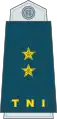 An Indonesian Air Force Marsekal Muda's (air vice-marshal) rank insignia