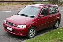Mazda Demio-based 121 model that was offered for other markets at the same sales period