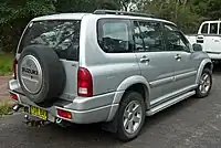 1999–2000 Suzuki Grand Vitara XL-7 (JA; pre-facelift, Australia)