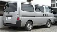 Nissan Caravan 3.0 Di with dual sliding door (pre-facelift)