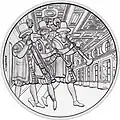 Ambras Castle silver coin