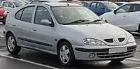 Post-facelift Renault Mégane five-door (hatchback)