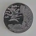 Commemorative German 10 Euro coin (2004).