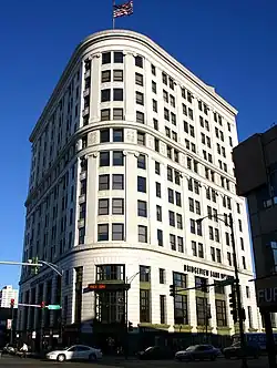 Sheridan Trust and Savings Bank Building, now owned by Bridgeview Bank