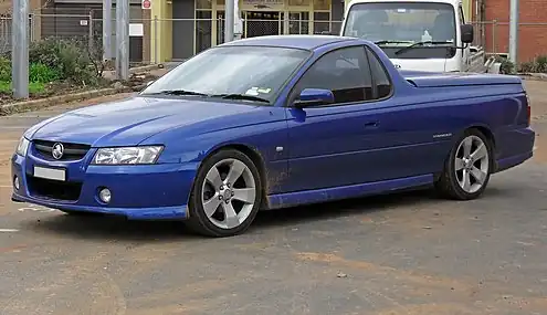 The car-based coupé utility 2006 Holden Ute