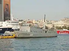 HS Pandora, a passenger ship connecting Piraeus Harbor and Salamis Naval Base