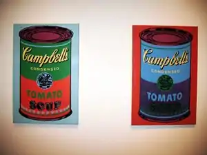 Campbell's Soup Cans by Andy Warhol, 1965