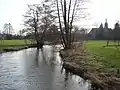 Örtze Park in Hermannsburg at normal water levels